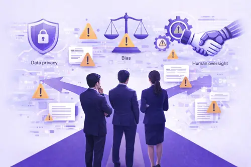 Image illustrating challenges and risks in best llm ai for business and marketing	