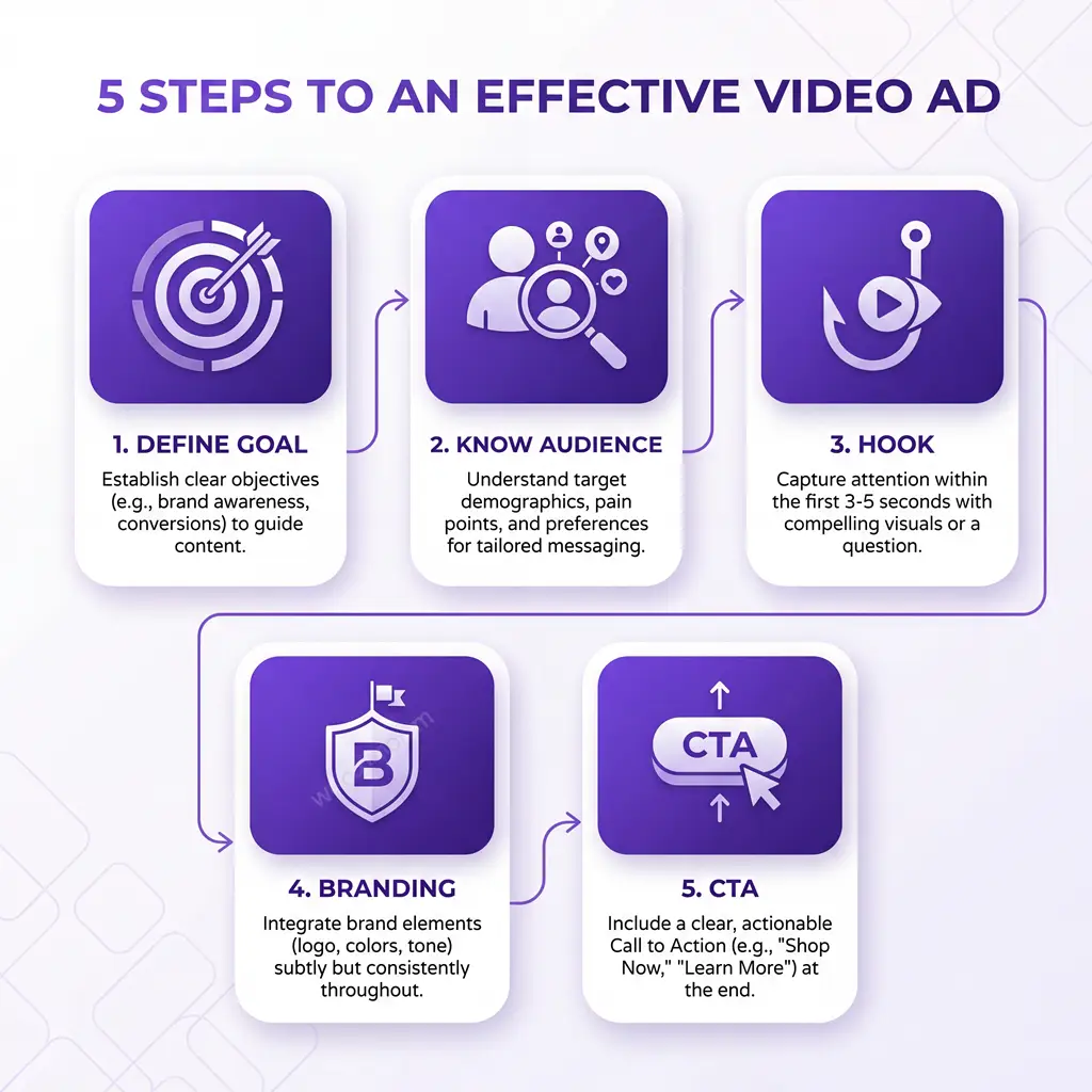 analytics dashboard visual showing how to measure and refine an effective video ad