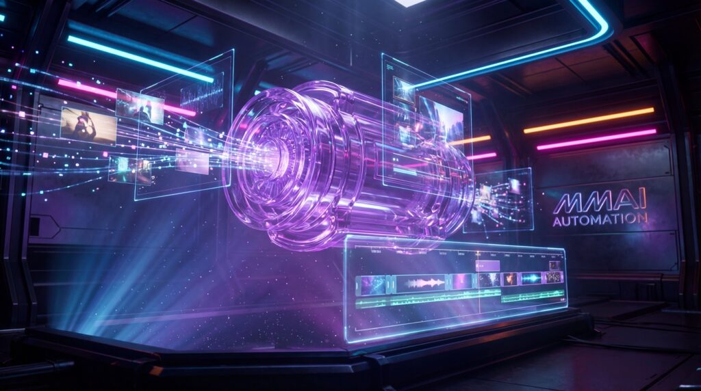 AI-driven video automation pipeline